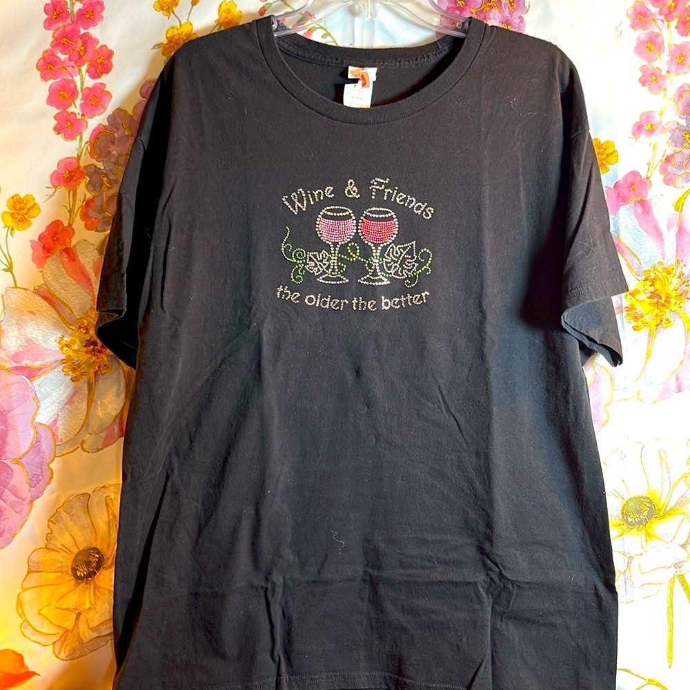 Wine and Friends Tee - XL